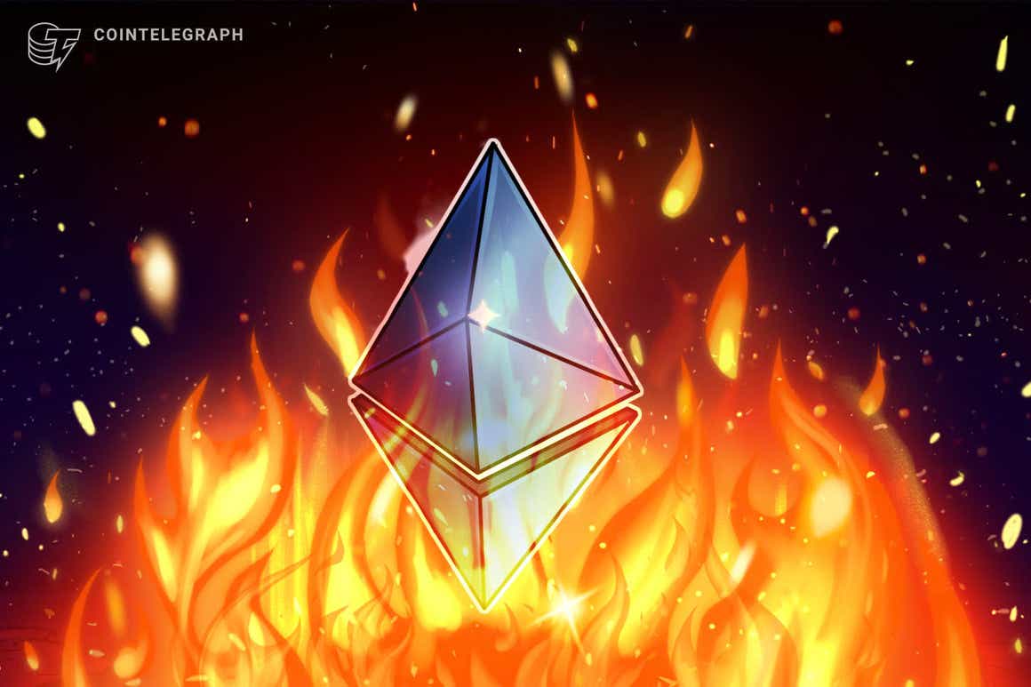 $1B worth of ETH burned in the past 30 days due to record high OpenSea NFT transactions