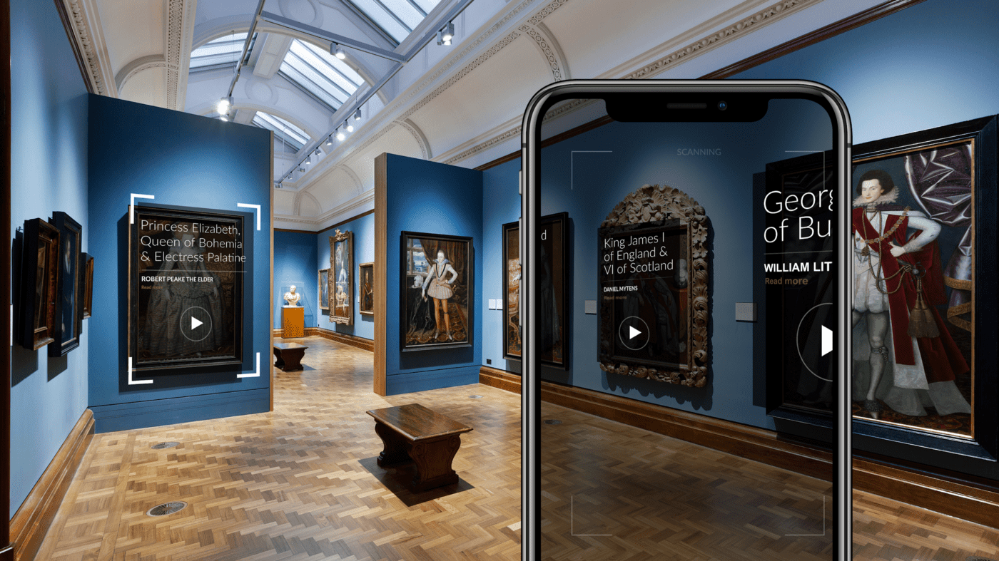 Art Galleries meet Augmented Reality - Inglobe Technologies