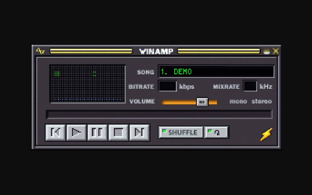 The Original 1997 Winamp Skin Will Be Auctioned As An NFT In May