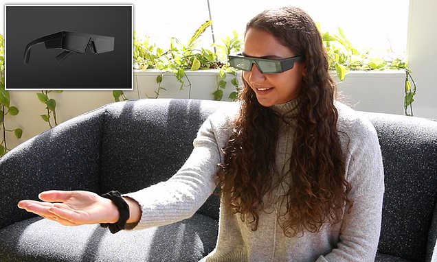 MailOnline tests Snap's augmented reality Spectacles that it expects everyone to be wearing by 2032 | Daily Mail Online