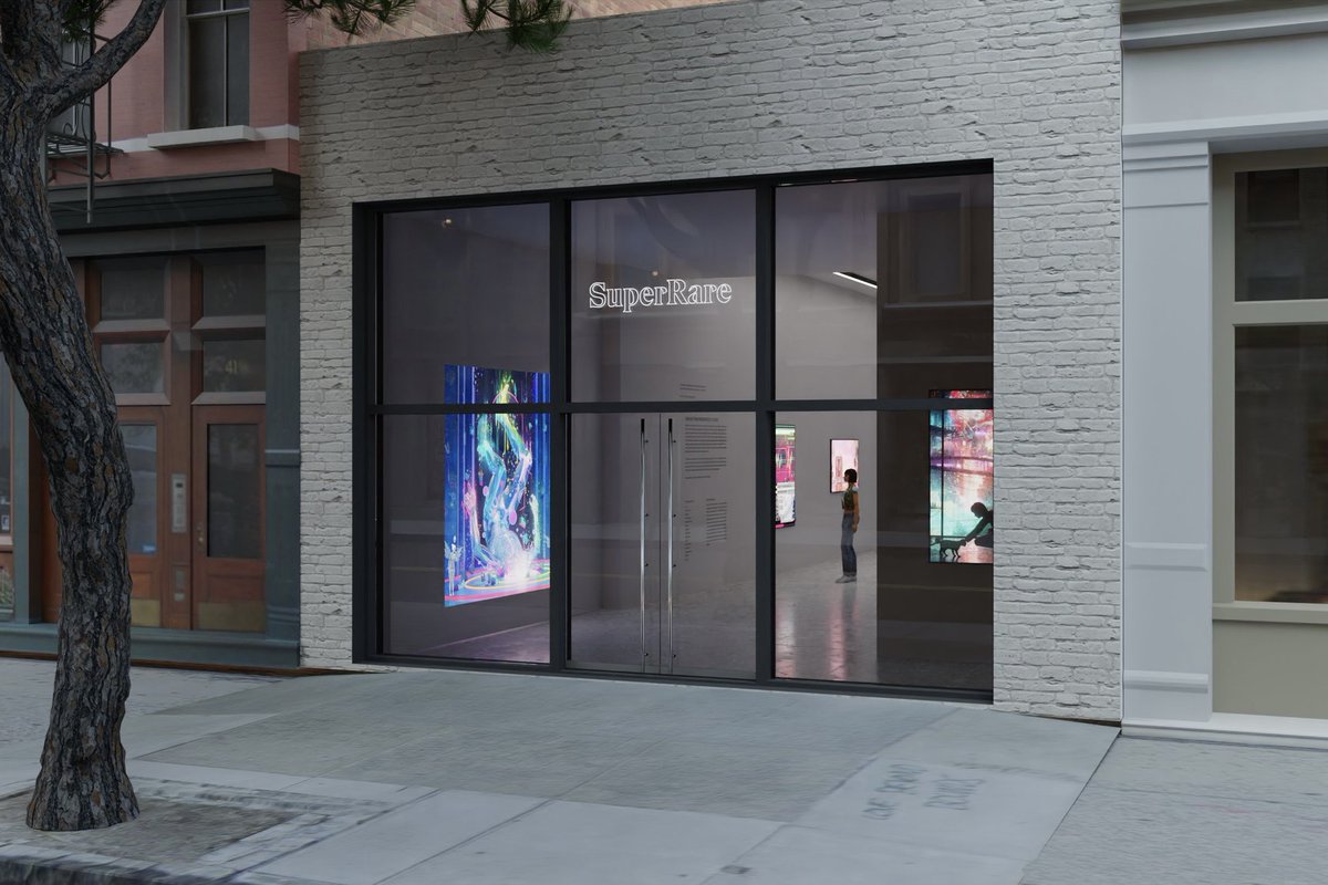 The Popular SuperRare NFT Marketplace Is Opening Its First Brick-and-Mortar Pop-Up Gallery in SoHo