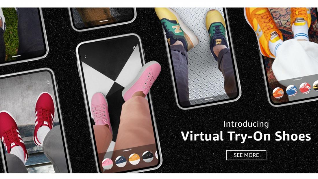 Amazon is using augmented reality to let you try on shoes virtually before you buy them - Welcome Qatar