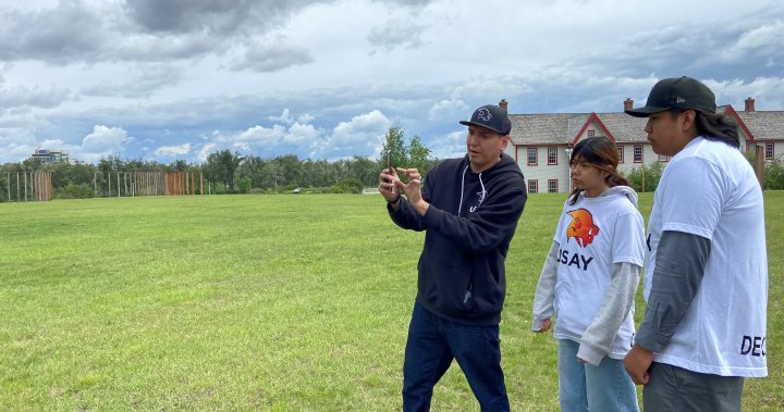 Augmented reality game designed by Indigenous youth hopes to fight racism  | Globalnews.ca