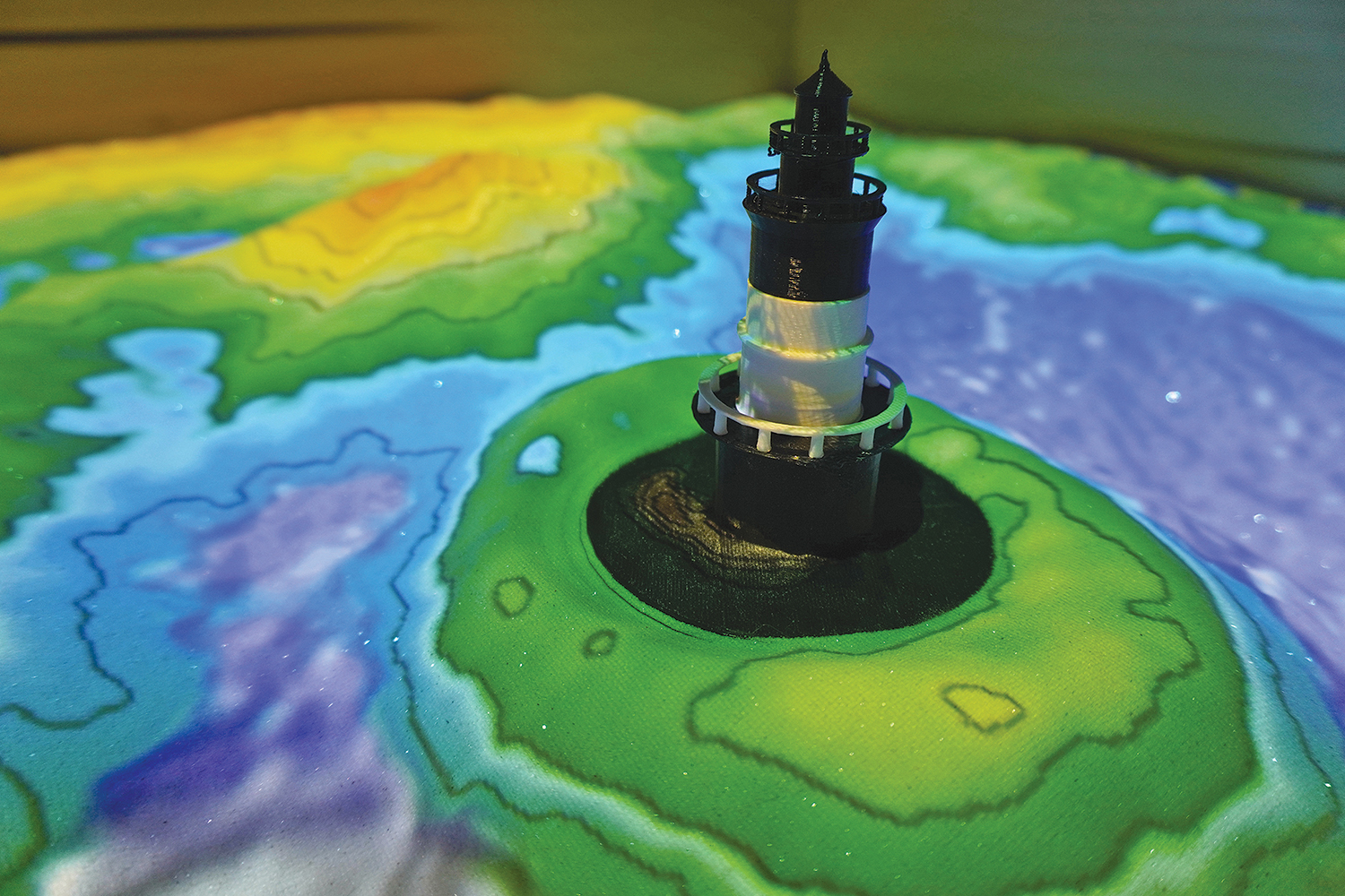 Greenport student creates Augmented Reality Sandbox for East End Seaport Museum