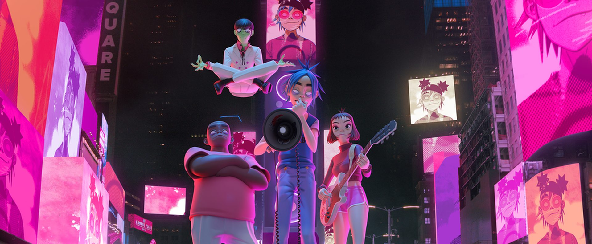 Google-powered Gorillaz augmented reality concerts took over NYC and London - Dataconomy