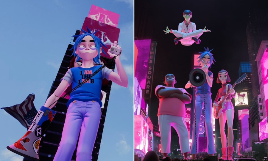 Take a look at Gorillaz’ stunning new augmented reality shows