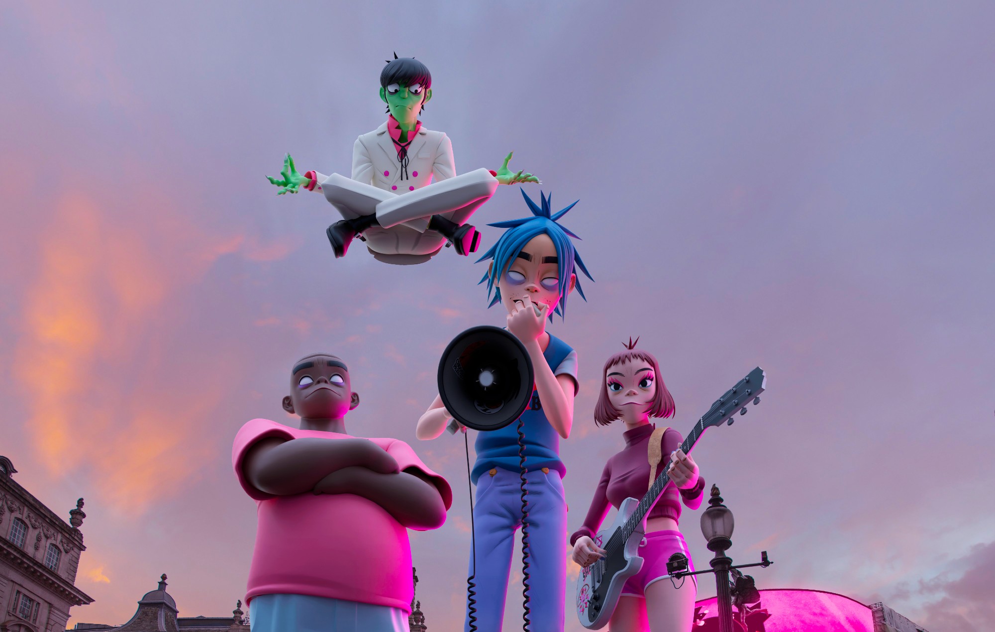 Watch Gorillaz play augmented reality shows in London and New York