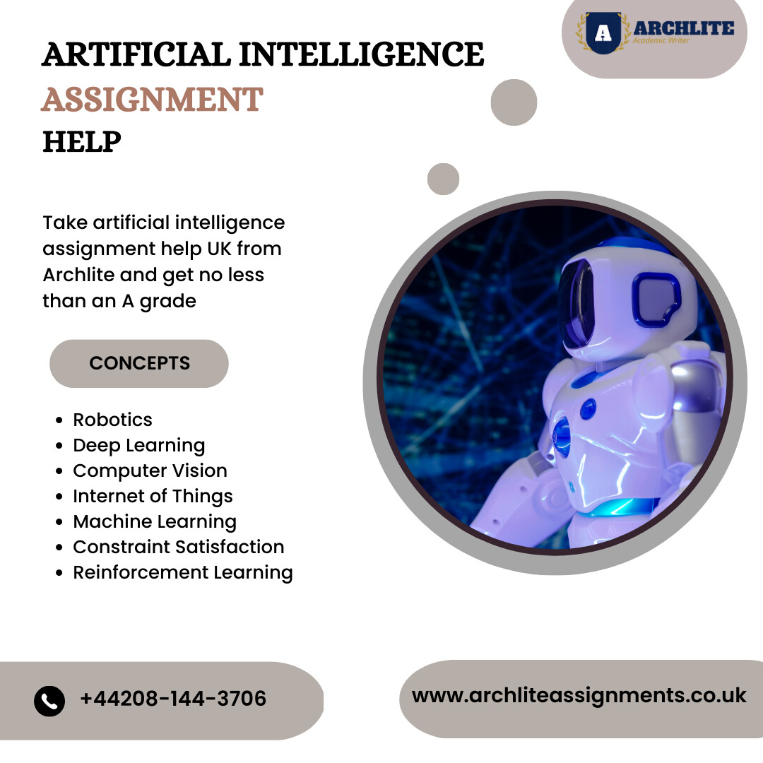 Artificial intelligence assignment help by Archlite Assignment Help