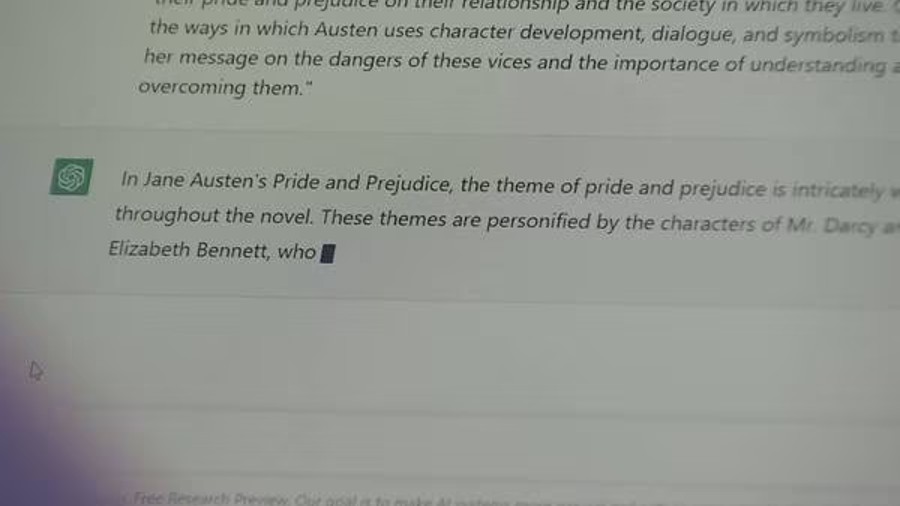 Educators concerned about students using artificial intelligence bots to cheat