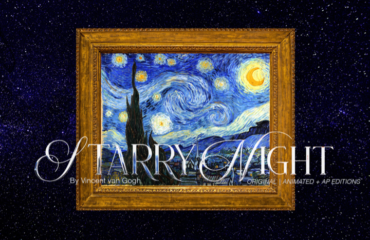 Exclusive: The Starry Night Licensed NFTs, To Release In 3D and Augmented Reality on ElmonX - TechBullion